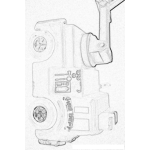 Dibujo para colorear Pintar Camion De Bomberos De Juguete