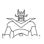 Dibujo para colorear Dibujo De Mazinger Z Para Pintar Y Colorear