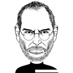 Dibujo para colorear Stevejobs Dibujo Para Pintar Y Colorear A Steve Jobs Fundador De Apple