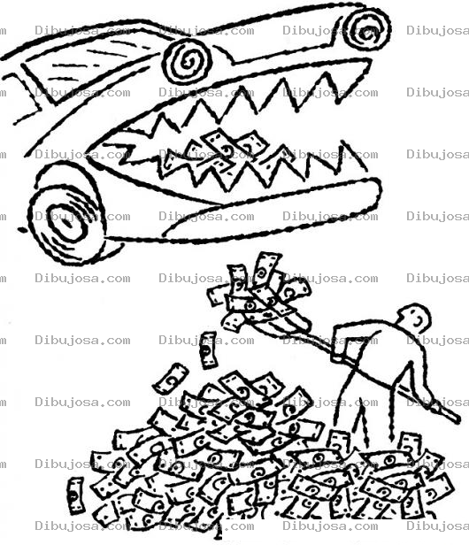Dibujo para colorear Dibujo De Carro Tragon Para Pintar Y Colorear Carro Gaston