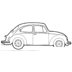 Dibujo para colorear Dibujo De Cucarachita Volkswagen Para Pintar Y Colorear