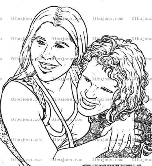 Dibujo para colorear Dibujo De Pareja De Novios Para Pintar Y Colorear Novio Con Pelo Largo