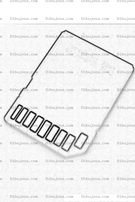 Dibujo para colorear Dibujo De Memoria Sd Para Colorear Y Pintar