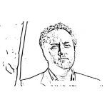 Dibujo para colorear Dibujo De Andrew Breitbart Para Pintar Y Colorear