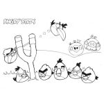 Dibujo para colorear Dibujo De Angrybirds Para Pintar Y Colorear