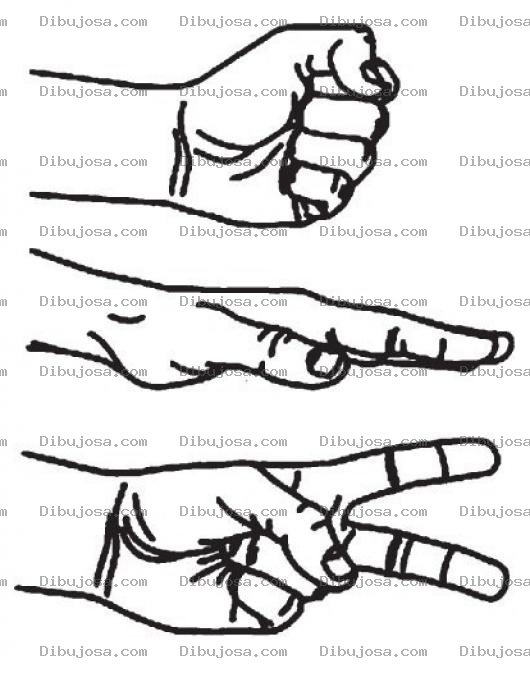 Dibujo para colorear Piedra Papel O Tijera 123 Dibujo Para Pintar Y Colorear Juego De Piedrapapelotijera