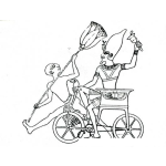 Dibujo para colorear Dibujo De Carro Egipcio Para Pintar Y Colorear