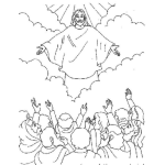 Dibujo para colorear Yo No Dire Un Adios Sino Hasta Luego