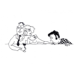 Dibujo para colorear Dibujo De Mujer Traicionera Para Pintar Y Colorear