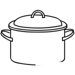 Dibujo para colorear Dibujo De Olla Para Pintar Y Colorear