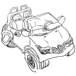 Dibujo para colorear Smart Toyota Para Pintar Y Colorear Dibujo De Smarttoyota Descapotable