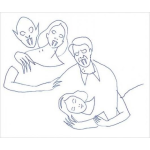 Dibujo para colorear Dibujo De Vampiros Para Pintar Y Colorear