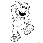 Dibujo para colorear Dibujo De Gonzo Con Gorra Para Pintar Y Colorear A Gonso De Los Mopets