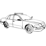 Dibujo para colorear Patrulla De Policias Para Pintar Y Colorear Carro De Policia