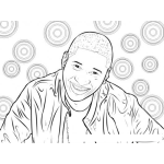 Dibujo para colorear Usher.com Dibujo De Usher Raymond Para Pintar Y Colorear Usherusher