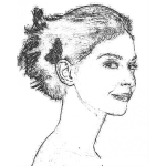 Dibujo para colorear Ashleyjudd.com Dibujo De Ashley Judd Para Pintar Y Colorear A Ashly Jud