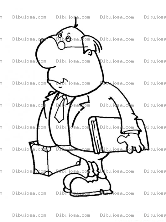 Dibujo para colorear Dibujo De Visitador Medico Para Pintar Y Colorear