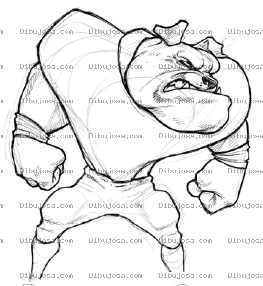 Dibujo para colorear Dibujo De Perro Futbolista Americano Para Pintar Y Colorear