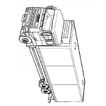 Dibujo para colorear Dibujo De Camion Hino Para Pintar Y Colorear Camion Con Furgon Incorporado