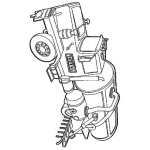 Dibujo para colorear Camion Cisterna Tonka Para Pintar Y Colorear