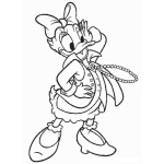 Dibujo para colorear La patita daisy