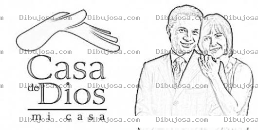 Dibujo para colorear CasadeDIOS Dibujo Del Pastor Cash Luna Y Pastora Sonia Para Pintar Y Colorear
