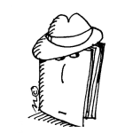 Dibujo para colorear Dibujo De Cuaderno Con Sombrero Para Pintar Y Colorear