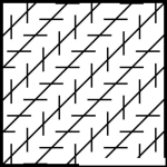 Dibujo para colorear Ilusion Optica De Lineas Torcidas Para Pintar Y Colorear