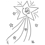 Dibujo para colorear Estrellita Donde Estas Quiero Verte Titilar Dibujo De Super Estrella Con Estrellitas Para Colorear