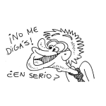 Dibujo para colorear No Me Digas En Serio Dibujo Del Incredulo Para Pintar Y Colorear