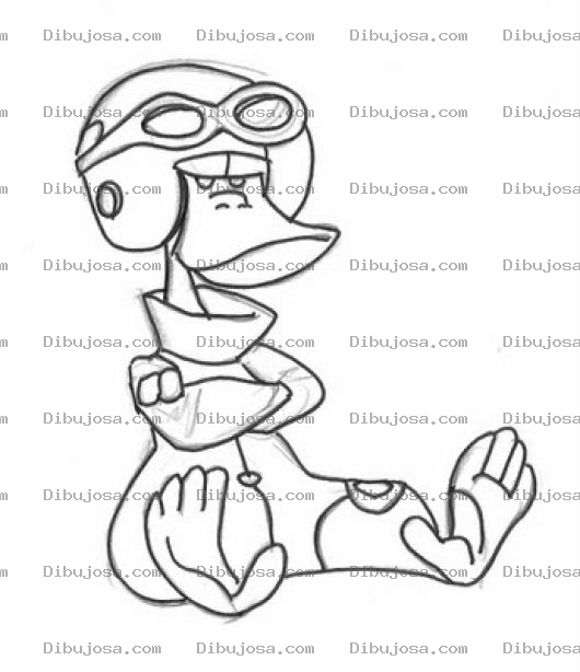 Dibujo para colorear Dibujo De Mono Con Casco De Motorista Para Pintar Y Colorear