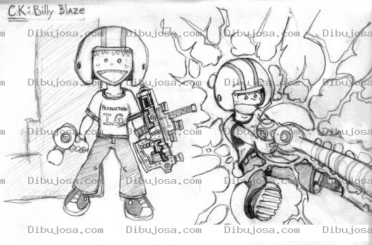 Dibujo para colorear Dibujo De Keen Commander Para Pintar Y Colorear