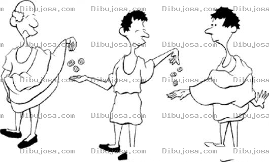 Dibujo para colorear El Rumbo Del Dinero Para Pintar Y Colorear