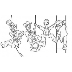 Dibujo para colorear Lostigresdelnorte Dibujo De Los Tigres Del Norte Para Pintar Y Colorear