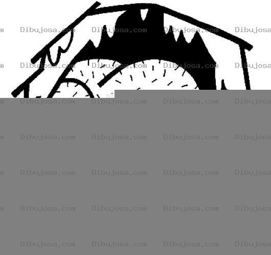 Dibujo para colorear Dibujo De Oso Hibernando En Su Cueva Para Pintar Y Colorear Osito Durmiendo En Su Caverna
