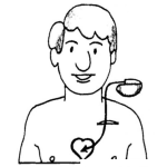Dibujo para colorear Dibujo De Marcapasos Para Pintar Y Colorear