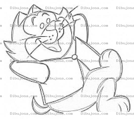 Dibujo para colorear Dibujo Del Gatito Benito De Don Gato Para Pintar Y Colorear