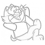 Dibujo para colorear Dibujo Del Gatito Benito De Don Gato Para Pintar Y Colorear