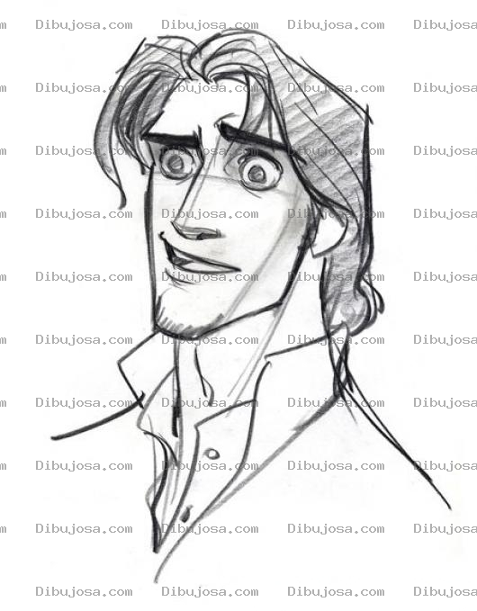 Dibujo para colorear Principe De Disney Para Pintar Y Colorear A Principe Azul