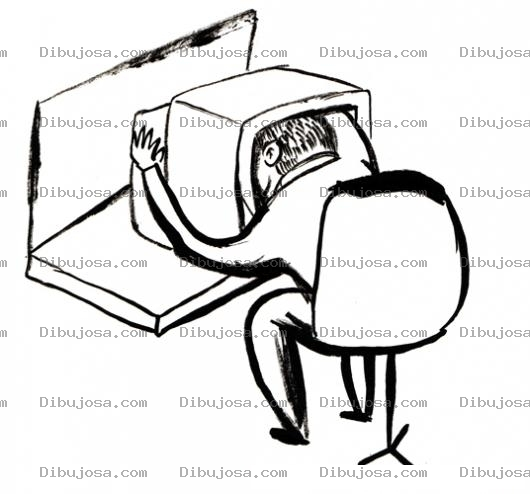 Dibujo para colorear Dibujo De Tecnico Reparando Un Televisor Para Pintar Y Colorear Electronico Reparando Una Television