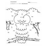 Dibujo para colorear Conecta los 30 puntos para terminar el dibujo