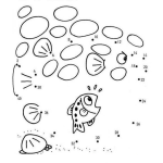 Dibujo para colorear Conecta los puntos para completar este dibujo
