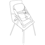 Dibujo para colorear Dibujo De Silla De Bebes Para Pintar Y Colorear