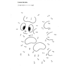 Dibujo para colorear Conecta los cuatenicinco puntos