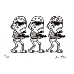 Dibujo para colorear Soldados De La Guerra De Las Galaxias Para Pintar Y Colorear