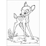 Dibujo para colorear Bambi para colorear