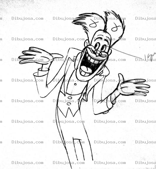 Dibujo para colorear Dibujo De Cab Calloway Cantante De Jazz Para Pintar Y Colorear