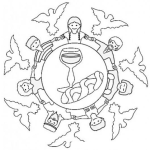 Dibujo para colorear Mandalas Para Colorear Personas Del Mundo