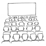Dibujo para colorear Dibujo De Cine Para Pintar Y Colorear