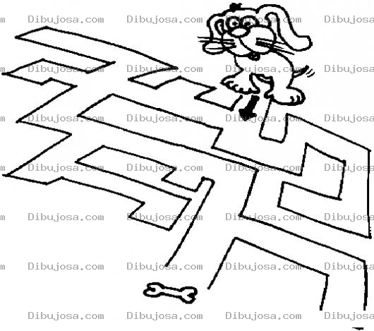 Dibujo para colorear Dibujo De Laberinto Tridimensional 3d Para Jugar Pintar Y Colorear